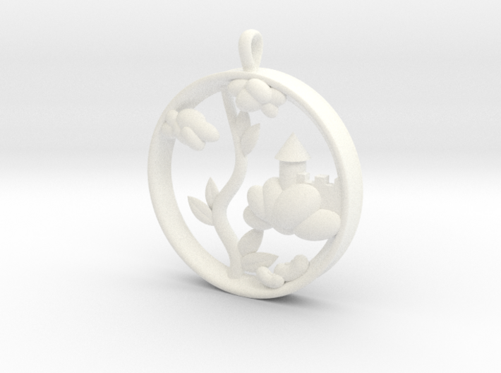 Children's Wall Charms "Jack and the Beanstalk" 3d printed 