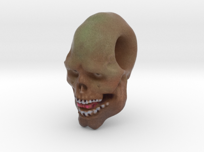 FridayThe13thPainted Joker Skull 3d printed 