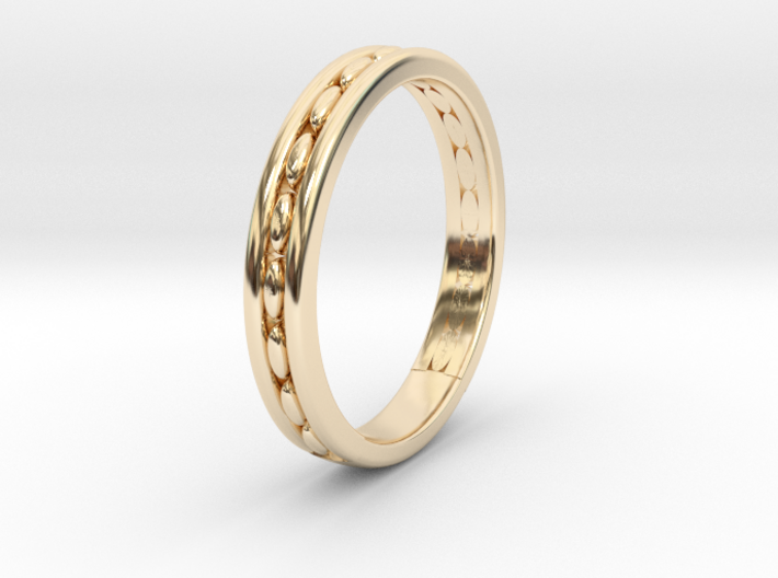 wedding ring design No.278 of 365 days 3d printed 