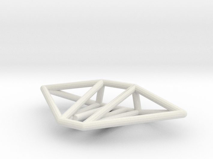 Gecko Wireframe 1-600 3d printed 