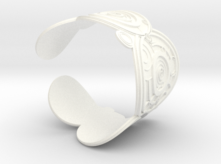 The Doctor's name (Engraved): Cuff - Size S 3d printed 