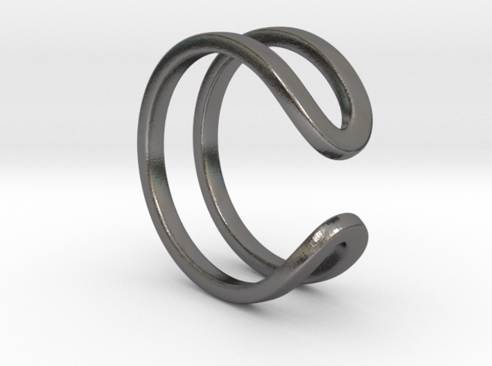 Switchback Ring - Size 6.5 3d printed 