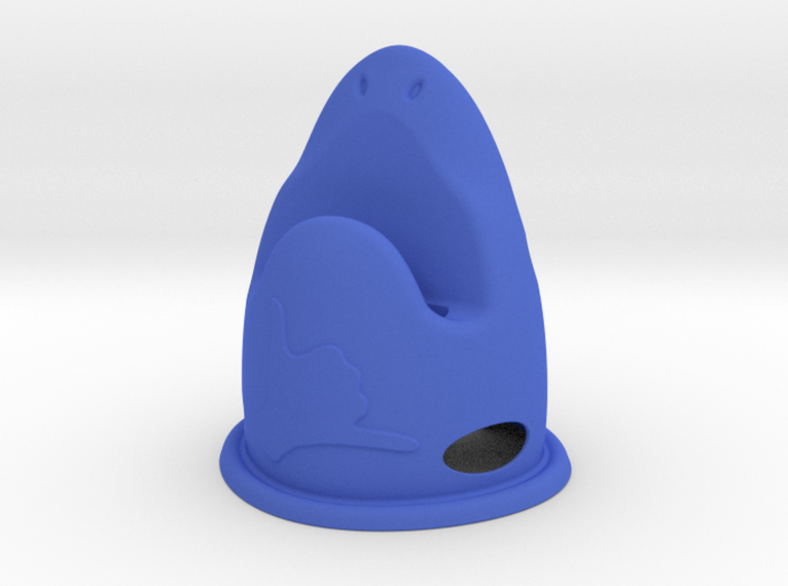 Shark - Give me a call - Cradle for iPhone 5 3d printed 