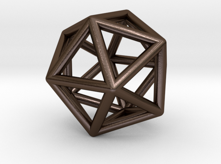 Geometry Pendant 3d printed