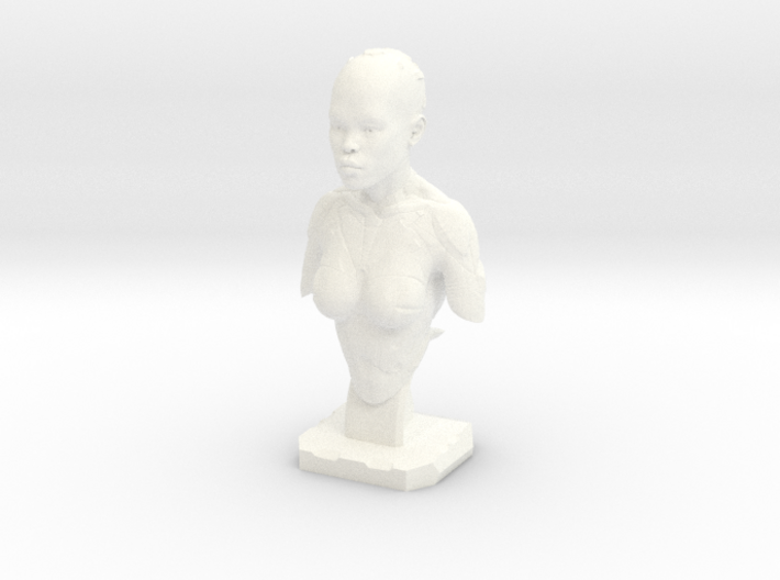Female Bust Print 001 3d printed 