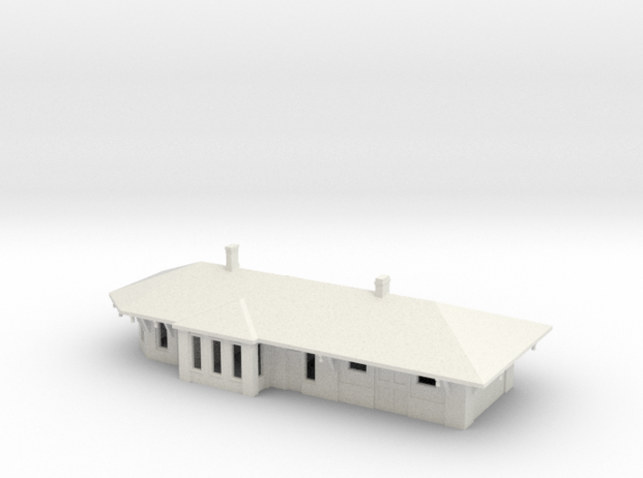 Antonito Depot H0 scale 3d printed