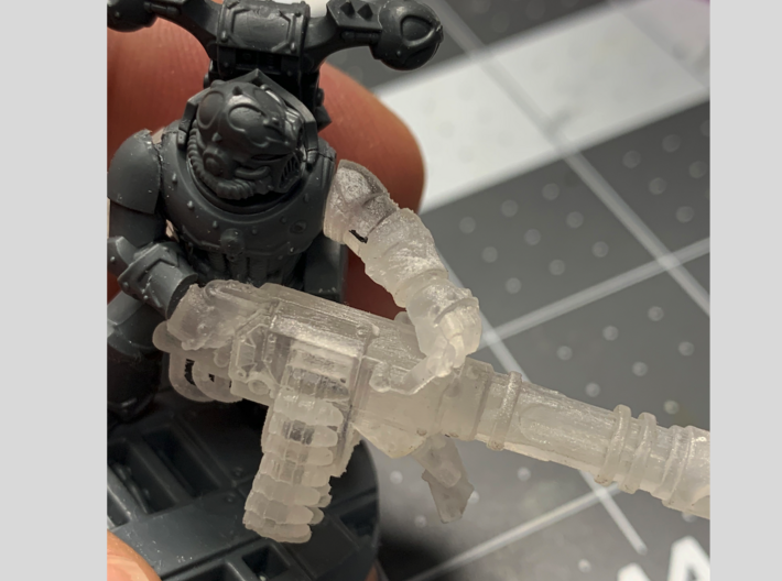 Chaos Rip Cannon: Excessor 3d printed 