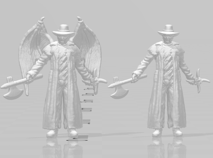 Jeepers Creepers HO scale 20mm miniature model rpg 3d printed 