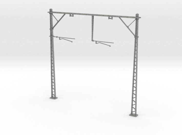 VR Double Stanchion 76mm (Standard) 1:87 Scale 3d printed