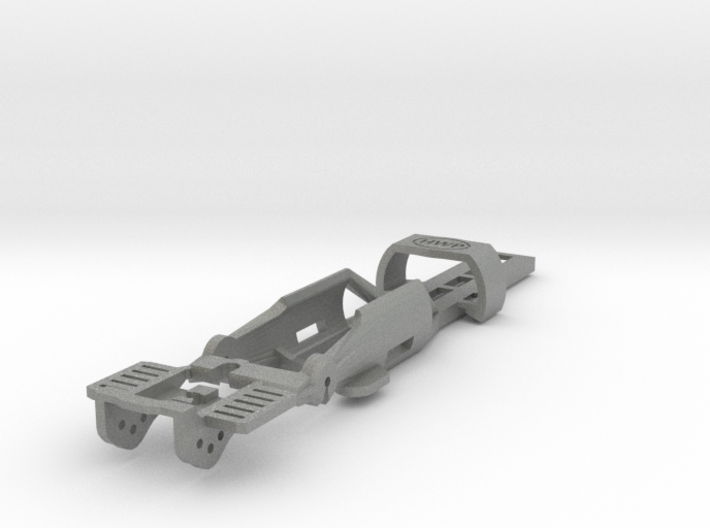 HO Slot Car Chassis - SL2-Mk4 release 3d printed Glass Beads is the stiffest material