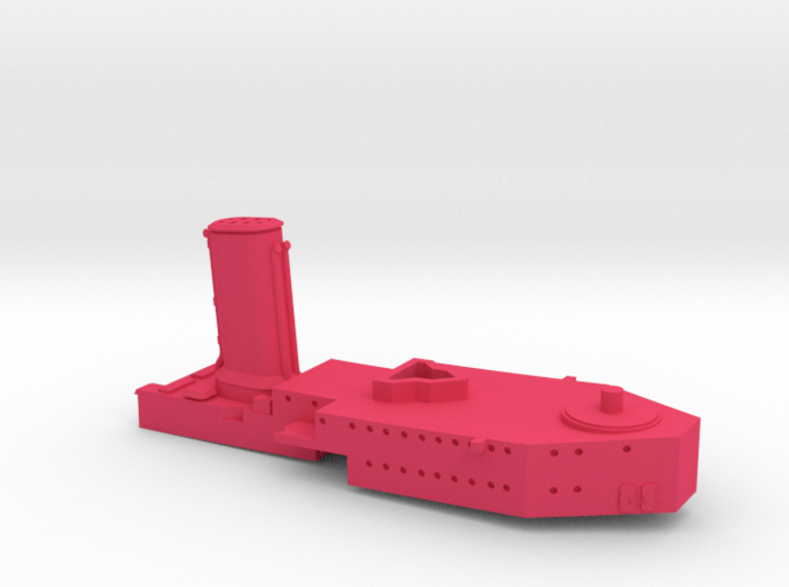 1/700 USS Pensacola (1939) Forward Superstructure 3d printed