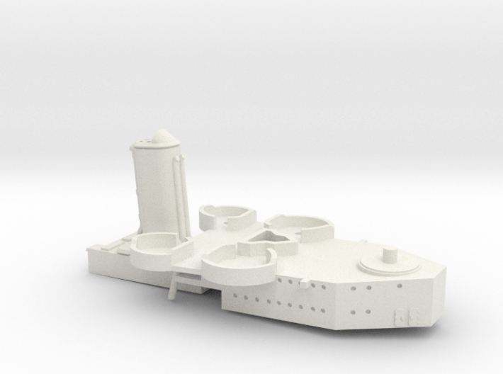 1/600 USS Pensacola (1942) Forward Superstructure 3d printed