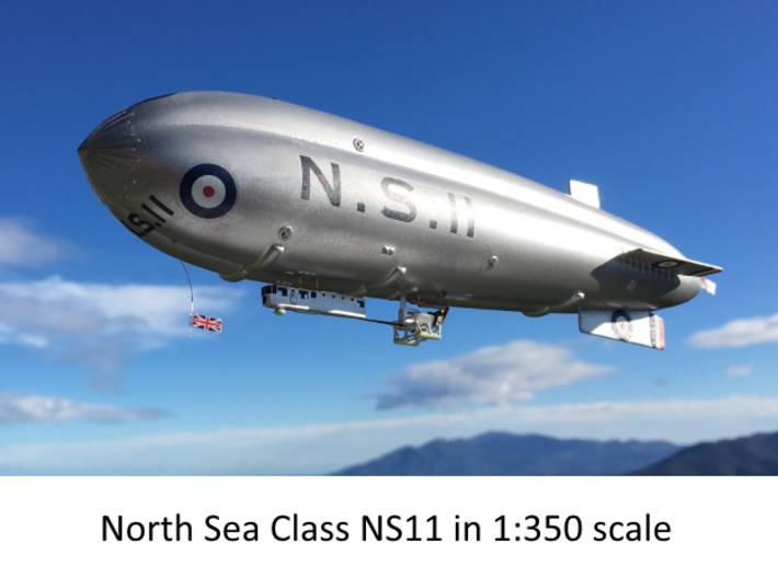 North Sea Class of WW1 1:350 scale Hull 3d printed North Sea Class NS11 1:350 scale