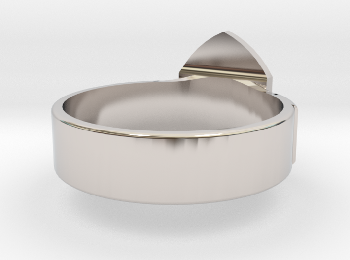 Zeta power ring All Sizes 3d printed