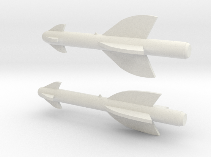 1/48 Scale AGM-119 Penguin Mk2 and Mk3 3d printed