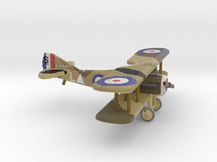 William Fry SPAD 13 (full color) 3d printed