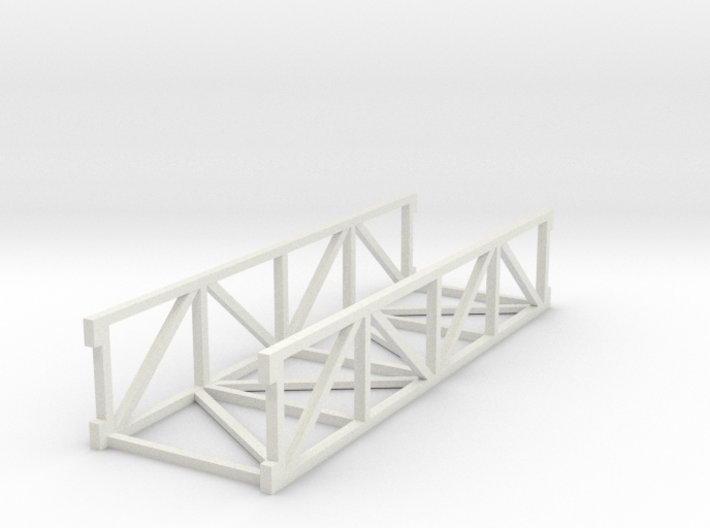 'HO Scale' - 20' Conveyor Bridge 3d printed