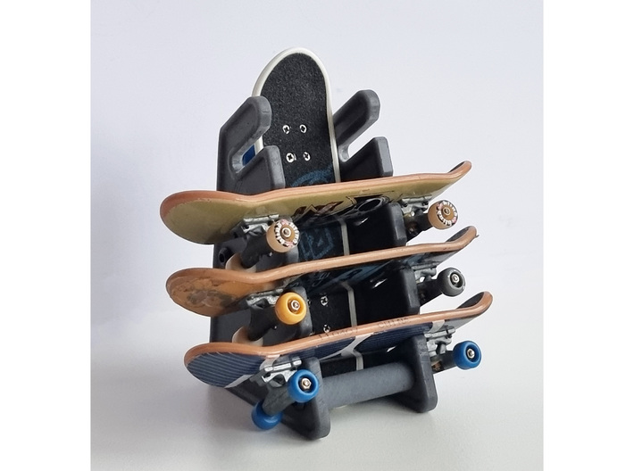 TechDeck Skateboard Rack Stand - Build Yourself! 3d printed