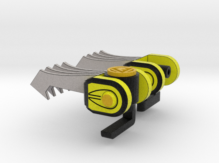Power of Ninja Accessory Set: Yellow Claw 3d printed