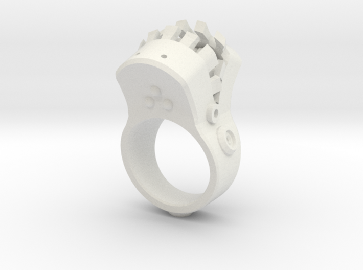 Big mouth Ring 3d printed