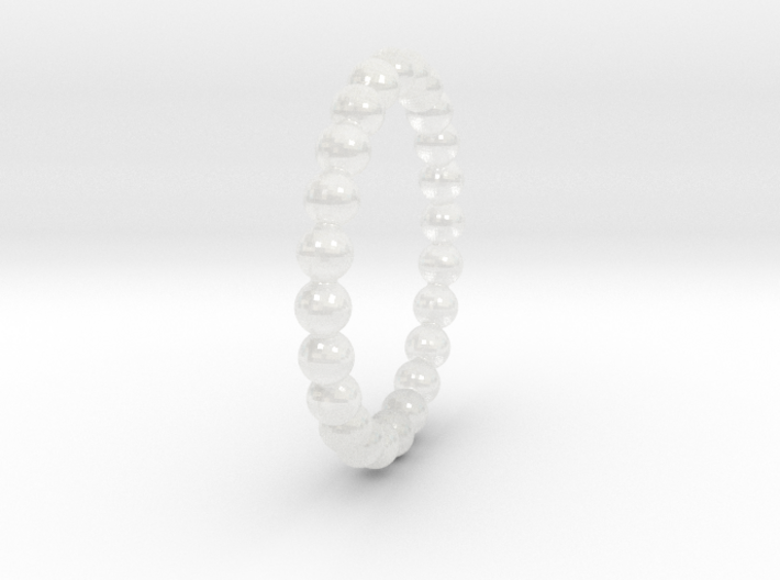 Round Beads Ring All sizes, multisize 3d printed