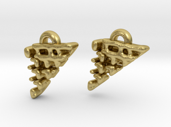 Honeycomb Earrings 3d printed