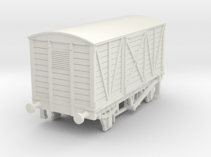 o-100-met-railway-covered-goods-vents-van 3d printed