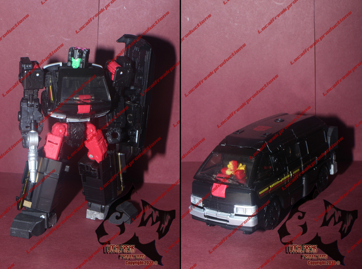 ER Ironhide DK Guard Titanmaster Conversion 3d printed Who's driving this!?!