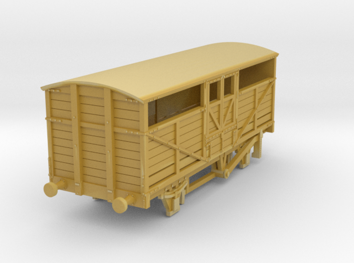 o-148fs-met-railway-22ft-cattle-wagon 3d printed