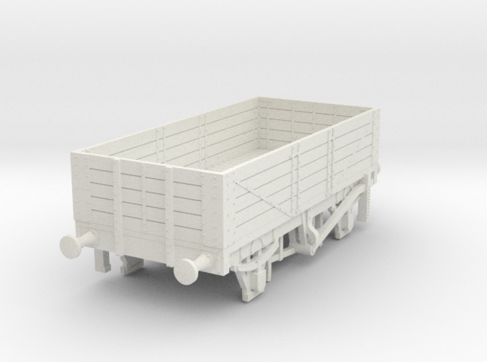 o-87-met-railway-high-sided-open-goods-wagon-3 3d printed