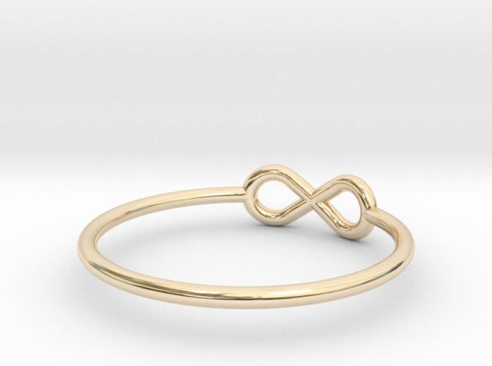Infinity wire ring All sizes, multisize 3d printed