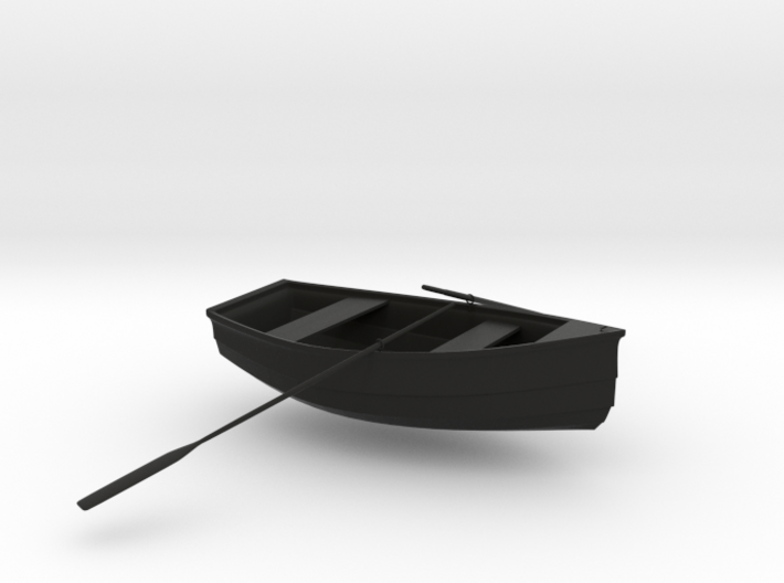 rowboat scaled 3d printed