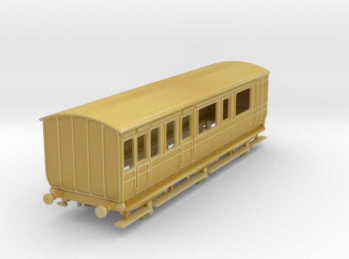 o-120fs-met-railway-passenger-6w-saloon-coach 3d printed