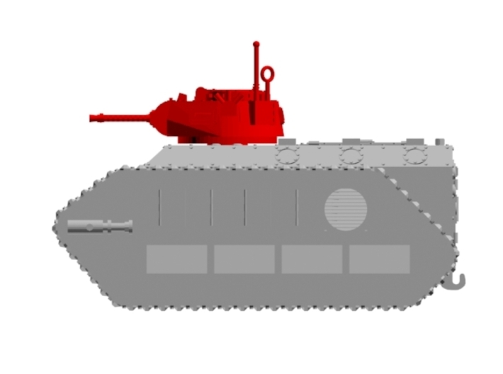 28mm Kimera Panzer turret - choose gun 3d printed 