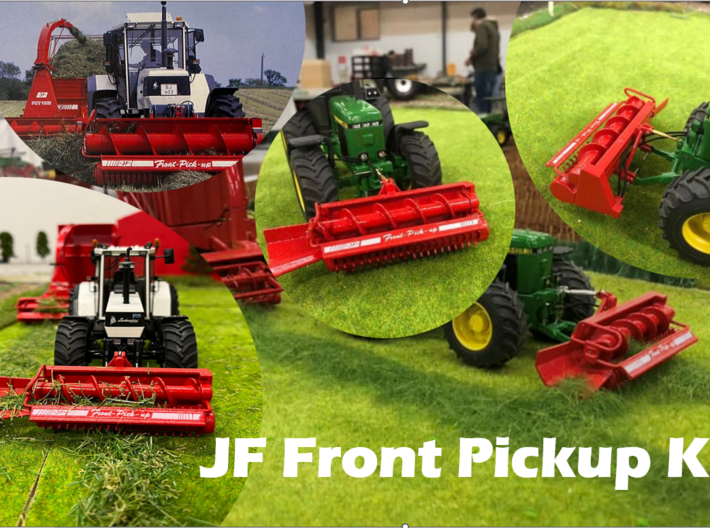 JF Front Pickup Kit 3d printed 