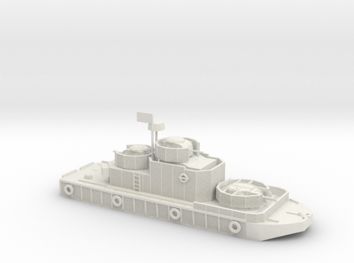 1/200 Program 5 River Boat with M49 105mm Howitzer 3d printed