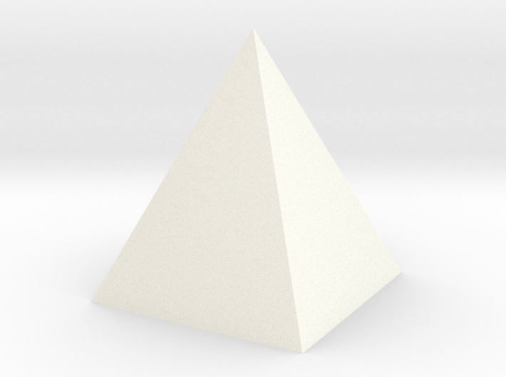 pyramid gold ratio 29.94cm 11.78inch 3d printed