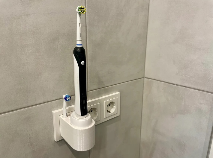 Oral-B Toothbrush Base - System 55 3d printed 