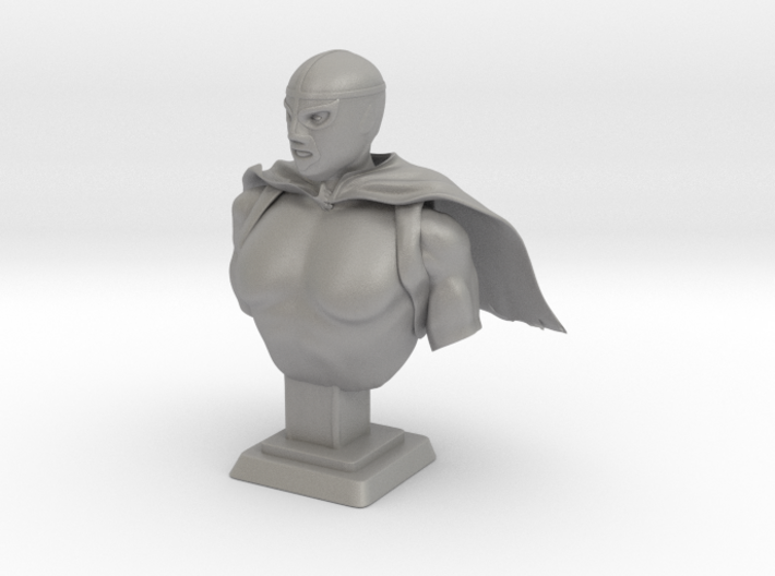 El Santo Bust 3d printed