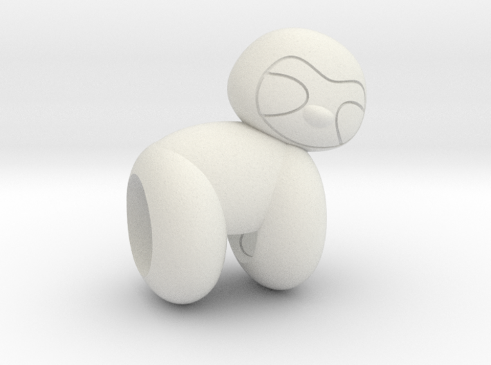 Sloth Charm Balloon Style 3d printed