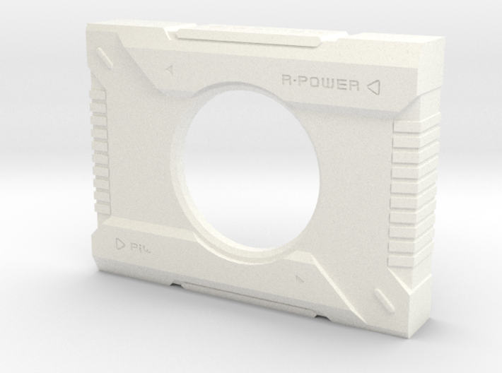 Pi4 GPU Case - Face Plate 4 Only 3d printed