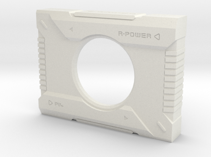 Pi4 GPU Case - Face Plate 4 Only 3d printed