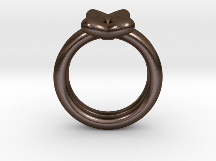 Bowtie Balloon Ring 3d printed