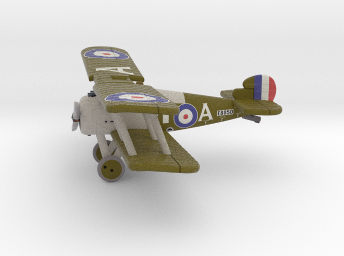 Elwyn King Sopwith Snipe (full color) 3d printed 