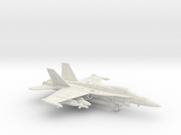 F/A-18C Hornet (Loaded) 3d printed 
