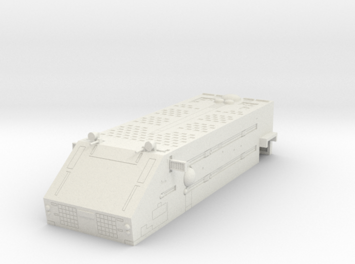 LoGH Imperial Carrier 1:3000 (Part 4/4 : Walküre) 3d printed