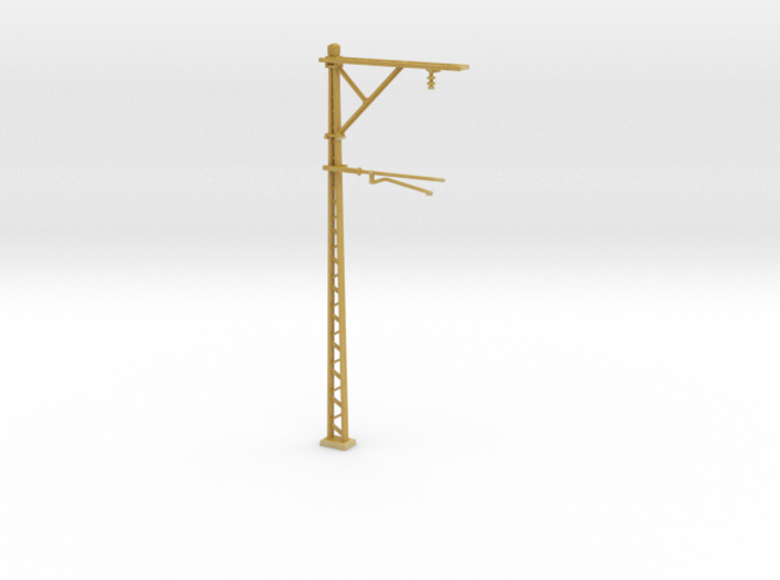VR Stanchion Single Track 152mm 1:43.5 (O) Scale 3d printed