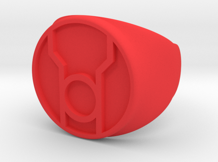 Red Ring, type A1 3d printed