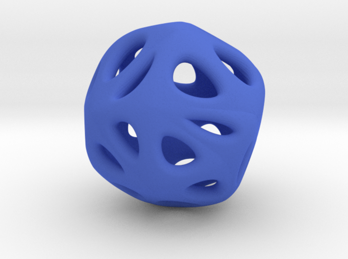 Pierced Sphere Pendant 3d printed