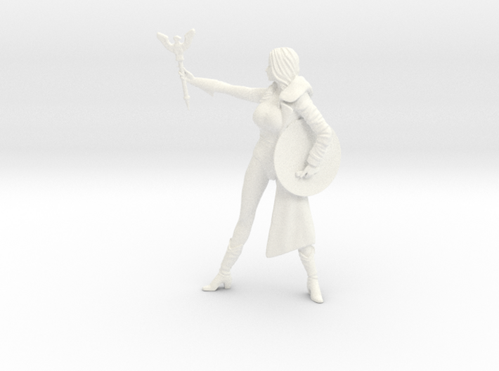 Captain America - Woman 3d printed